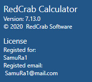 RedCrab Calculator PLUS 7.13.0.732