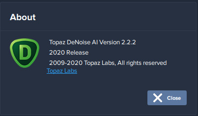 Topaz DeNoise AI 2.2.2