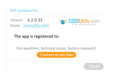 CoolUtils PDF Combine Pro 4.2.0.32