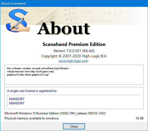 High-Logic Scanahand Premium Edition 7.0.0.301