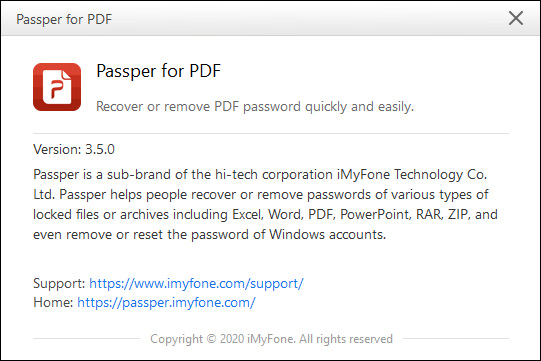 Passper for PDF 3.5.0.2