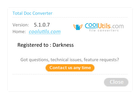 Coolutils Total Doc Converter 5.1.0.7
