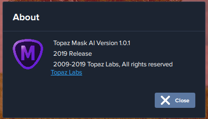Topaz Mask AI 1.0.1