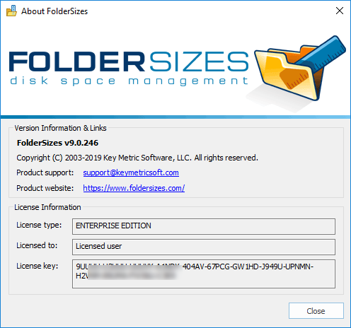 FolderSizes 9.0.246 Enterprise Edition