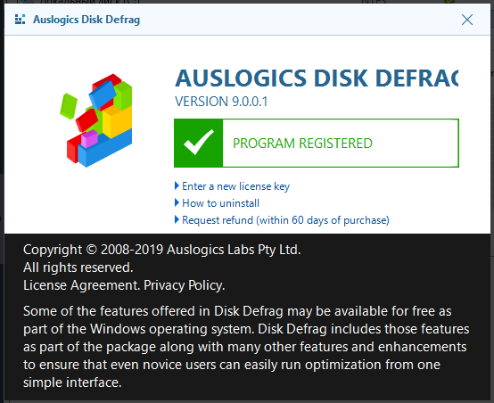 Auslogics Disk Defrag Professional 9.0.0.1