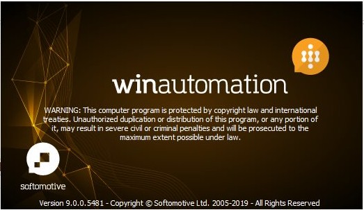 WinAutomation Professional Plus 9.0.0.5481