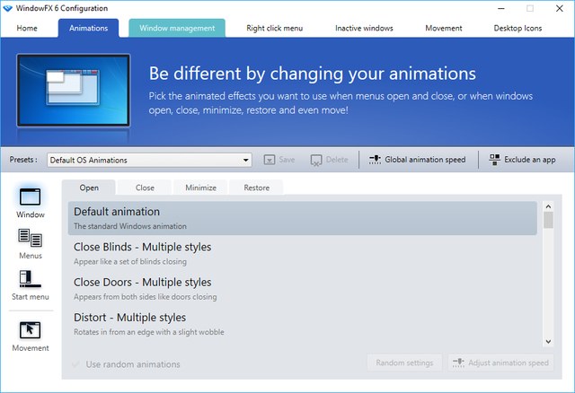 Stardock WindowFX 6.05