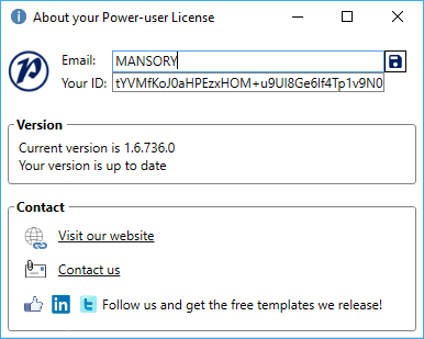 Power-user for PowerPoint and Excel 1.6.736.0