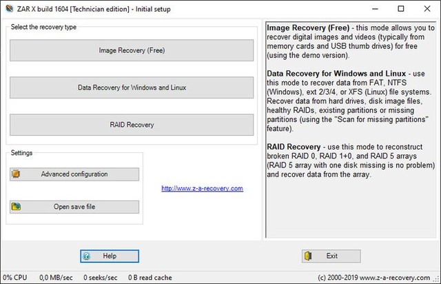Zero Assumption Recovery 10.0 Build 1604 Technician Edition + Portable