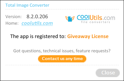CoolUtils Total Image Converter 8.2.0.206