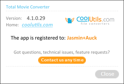 Coolutils Total Movie Converter 4.1.29