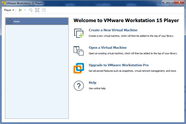 VMware Workstation Player 15 Commercial