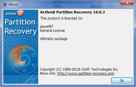 Active Partition Recovery Ultimate 18.0.3