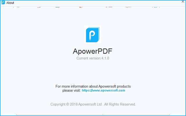 ApowerPDF 4.1.0.124