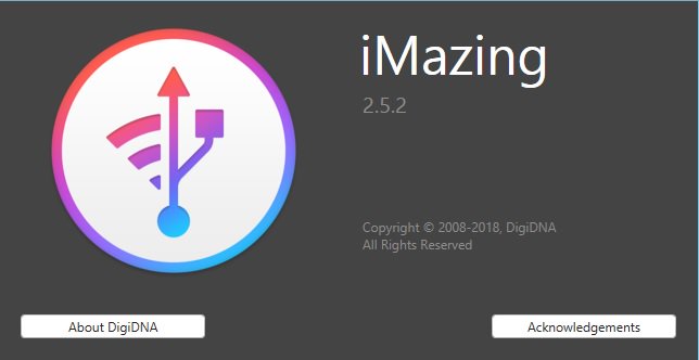 DigiDNA iMazing 2.5.2