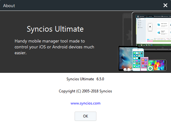 Anvsoft SynciOS Professional / Ultimate 6.5.0