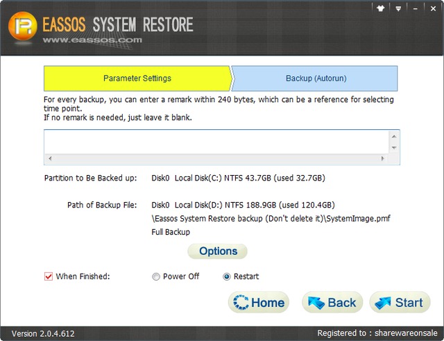 Eassos System Restore 2.0.4.612