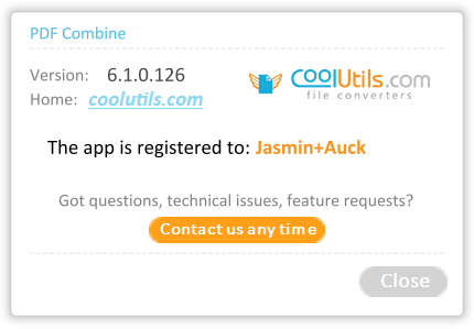 CoolUtils PDF Combine 6.1.0.126