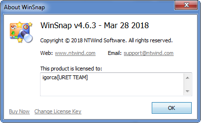 WinSnap 4.6.3 + Portable
