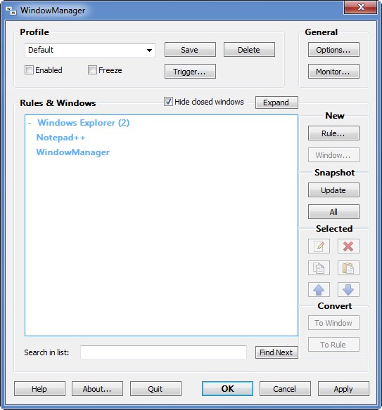 DeskSoft WindowManager 5.3.3