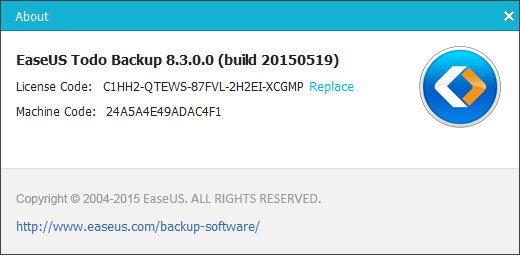 EaseUS Todo Backup Advanced Server 8.3.0
