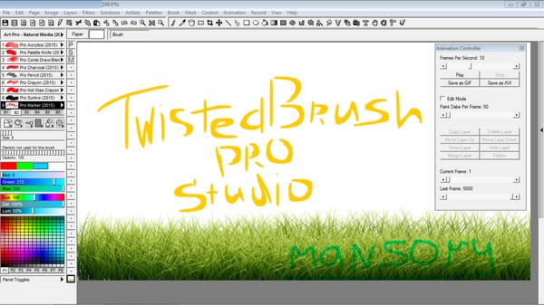 Portable TwistedBrush Pro Studio