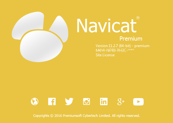 Navicat Premium Enterprise 11.2.7