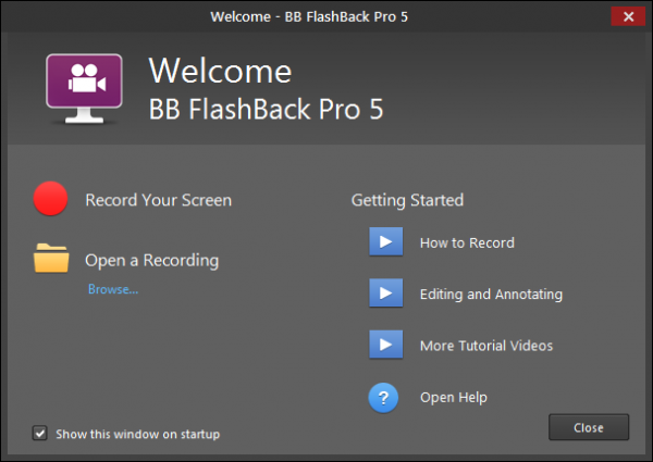 BB FlashBack Pro 5
