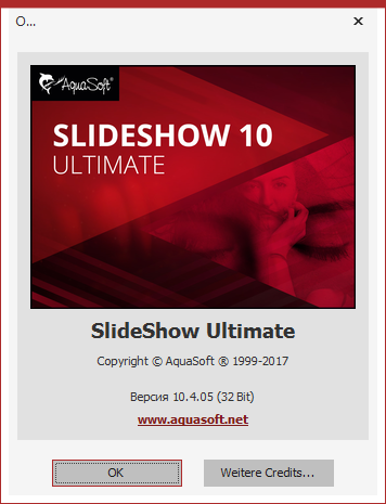 AquaSoft SlideShow Ultimate 10.4.05