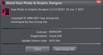 Xara Photo & Graphic Designer 365 12.7.0.50257