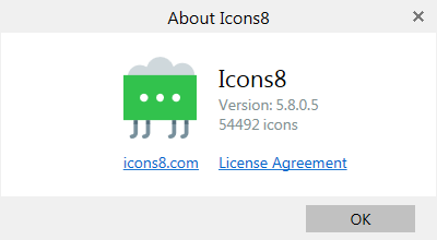 Icons8 for Windows 5.8.0.5