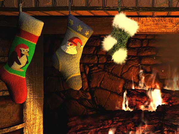 Fireside Christmas 3D Screensaver 1.0 build 12