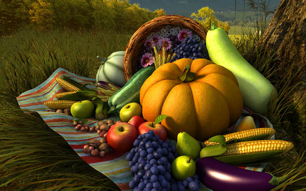 Thanksgiving Day 3D Screensaver