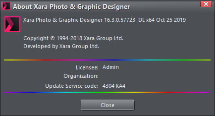 Xara Photo & Graphic Designer 16.3.0.57723