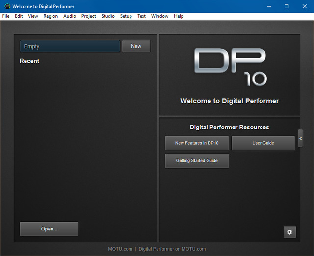 MOTU Digital Performer