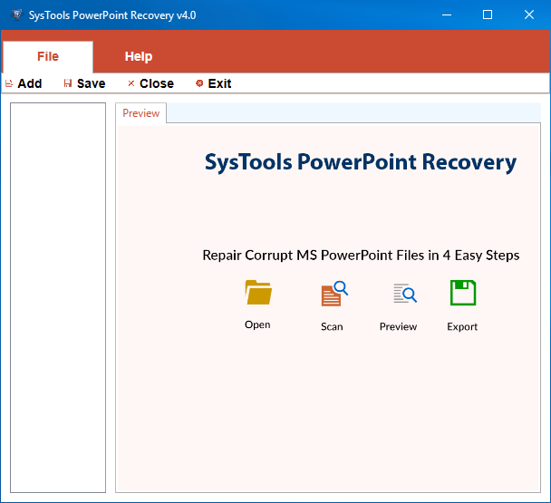 SysTools PowerPoint Recovery