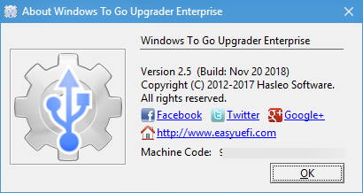 EasyUEFI Windows To Go Upgrader Enterprise