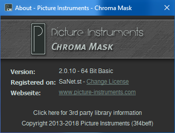 Picture Instruments Chroma Mask