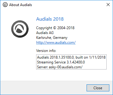 Audials One 2018.1.35100.0