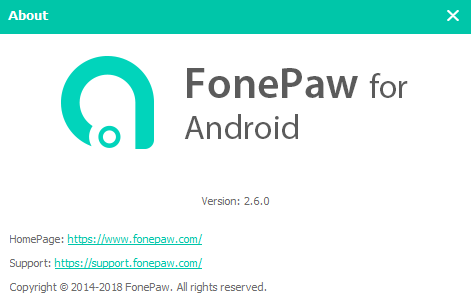 FonePaw Android Data Recovery 2.6.0