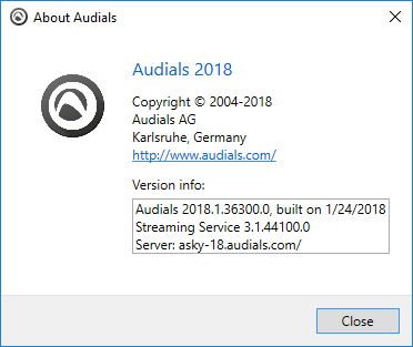 Audials One 2018.1.36300.0