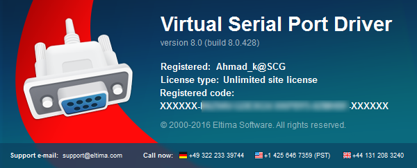 Virtual Serial Port Driver 8.0.428 