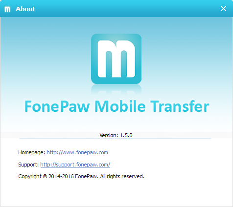 FonePaw Mobile Transfer 1.5.0
