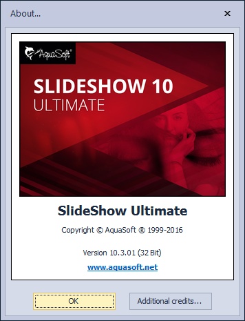AquaSoft SlideShow Ultimate 10.3.01
