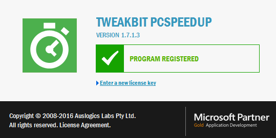 TweakBit PCSpeedUp 1.7.1.3