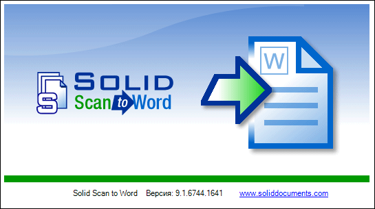 Solid Scan to Word 9.1.6744.1641
