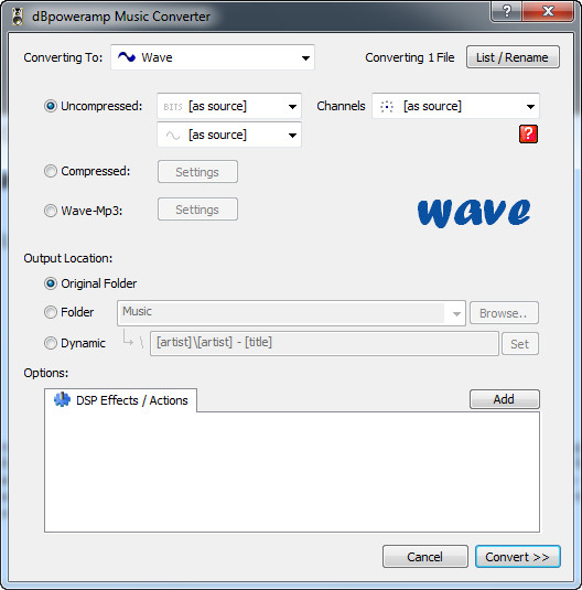 dBpoweramp Music Converter