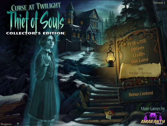 картинка к игре Curse at Twilight: Thief of Souls