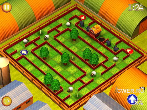 скриншот игры Running Sheep: Tiny Worlds