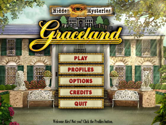 скриншот игры Hidden Mysteries: Graceland